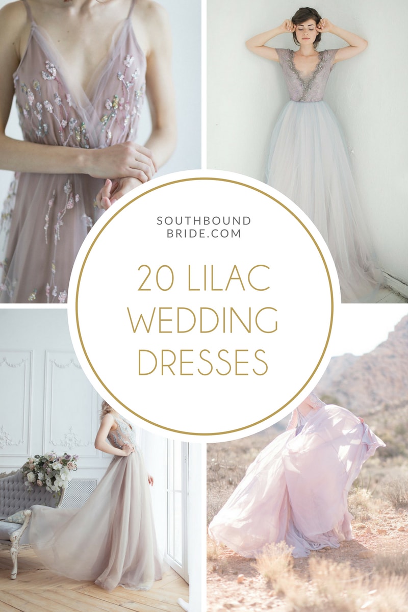 Lilac & Lavender Wedding Dresses | SouthBound Bride