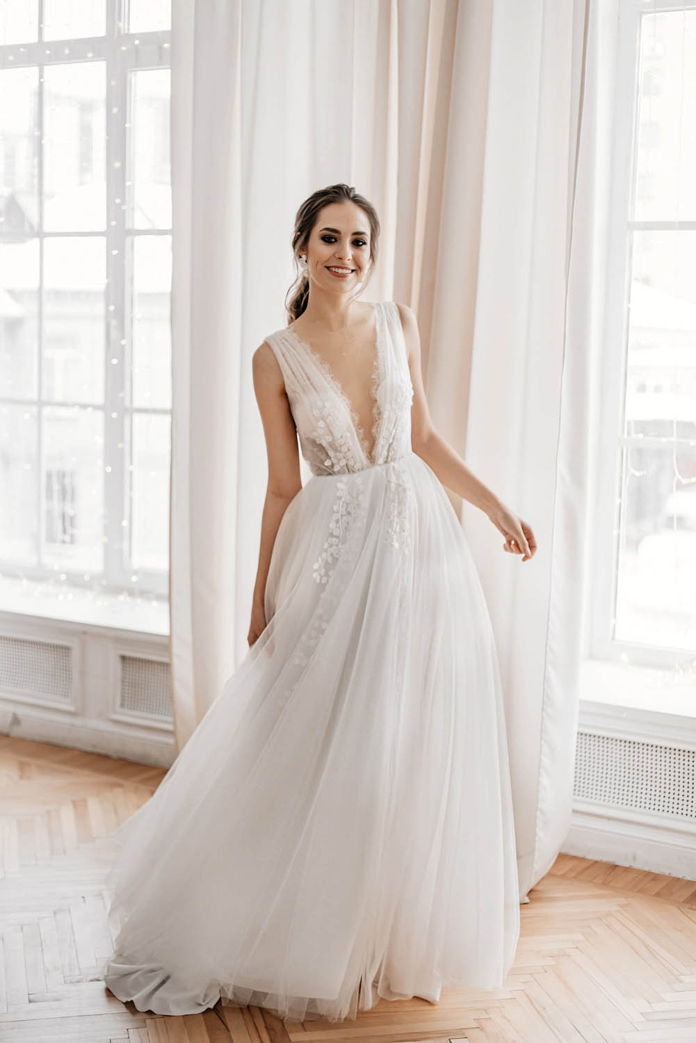 Banana Body Shape Wedding Dress