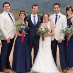 Rustic Navy, Red & Yellow Wedding at The Cowshed by Laura Leigh {Leande & Martin}