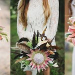 20 Wedding Bouquets with Feather Details