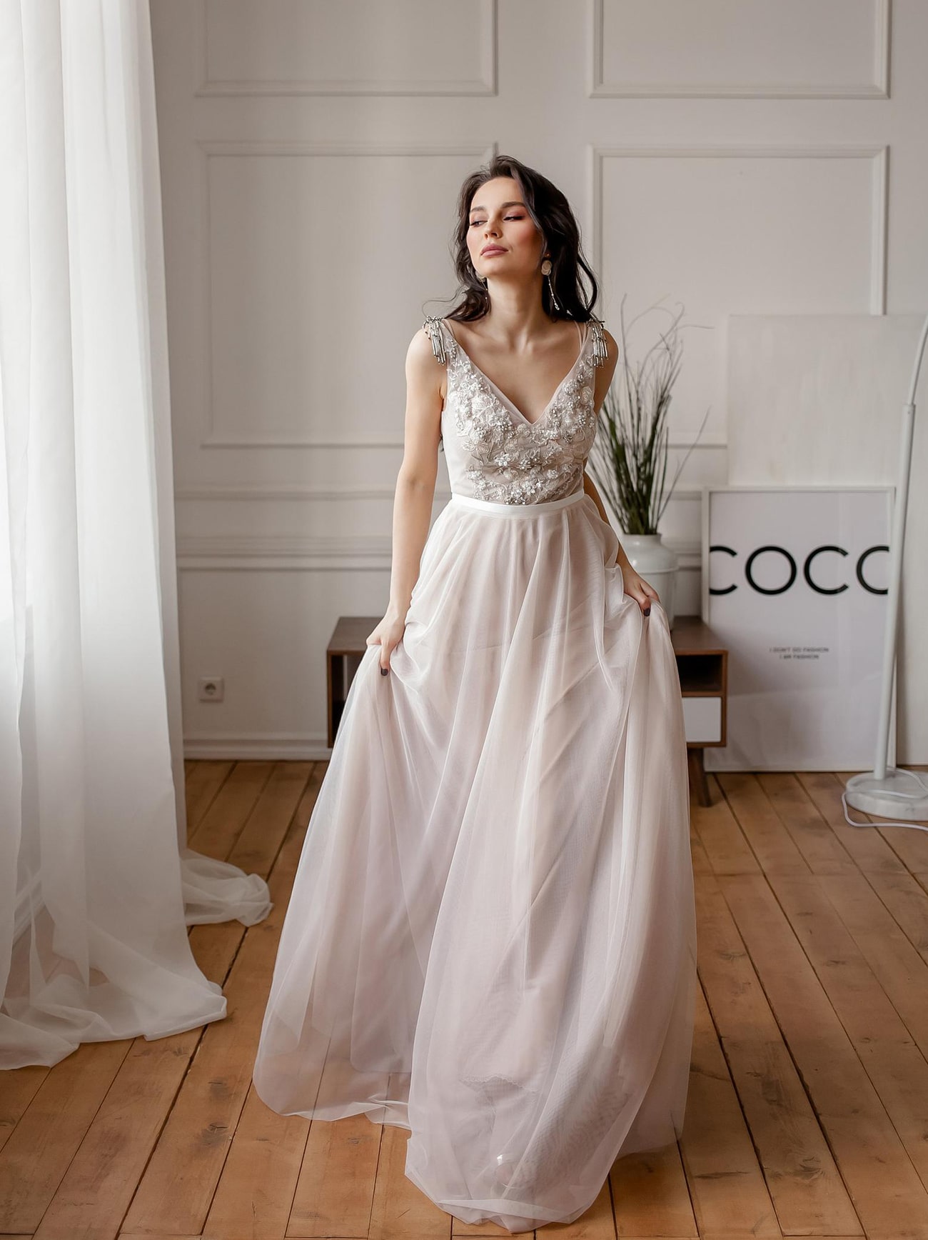 Embroidered Wedding Dresses