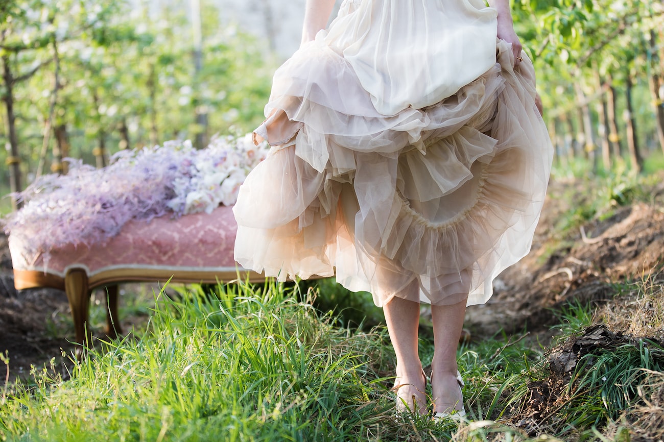 Blush Pink Wedding Dress | Image: Sulet Fourie