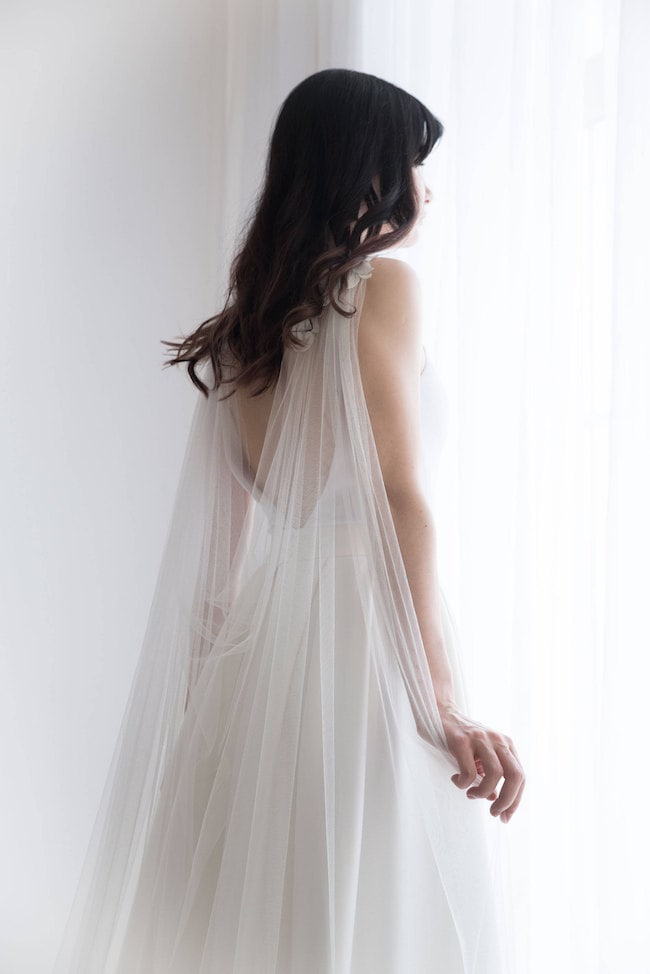 bridal capes
