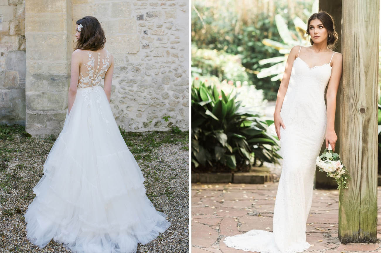 Banana Body Shape Wedding Dress