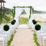 Oceanside Greenery Wedding in Mozambique by Marne Photography