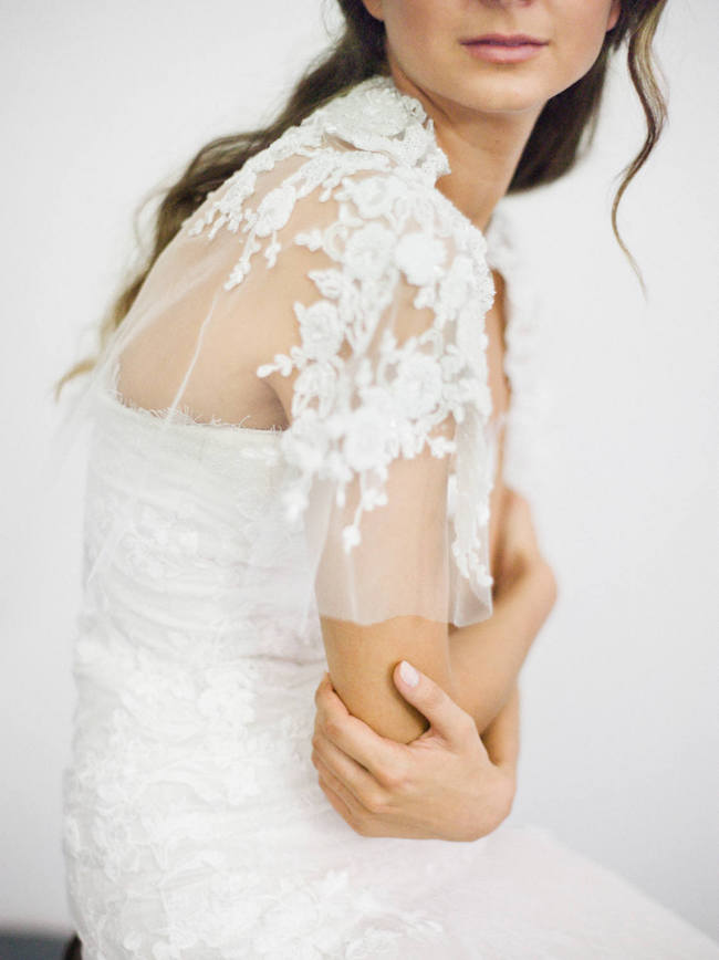 bridal capelets