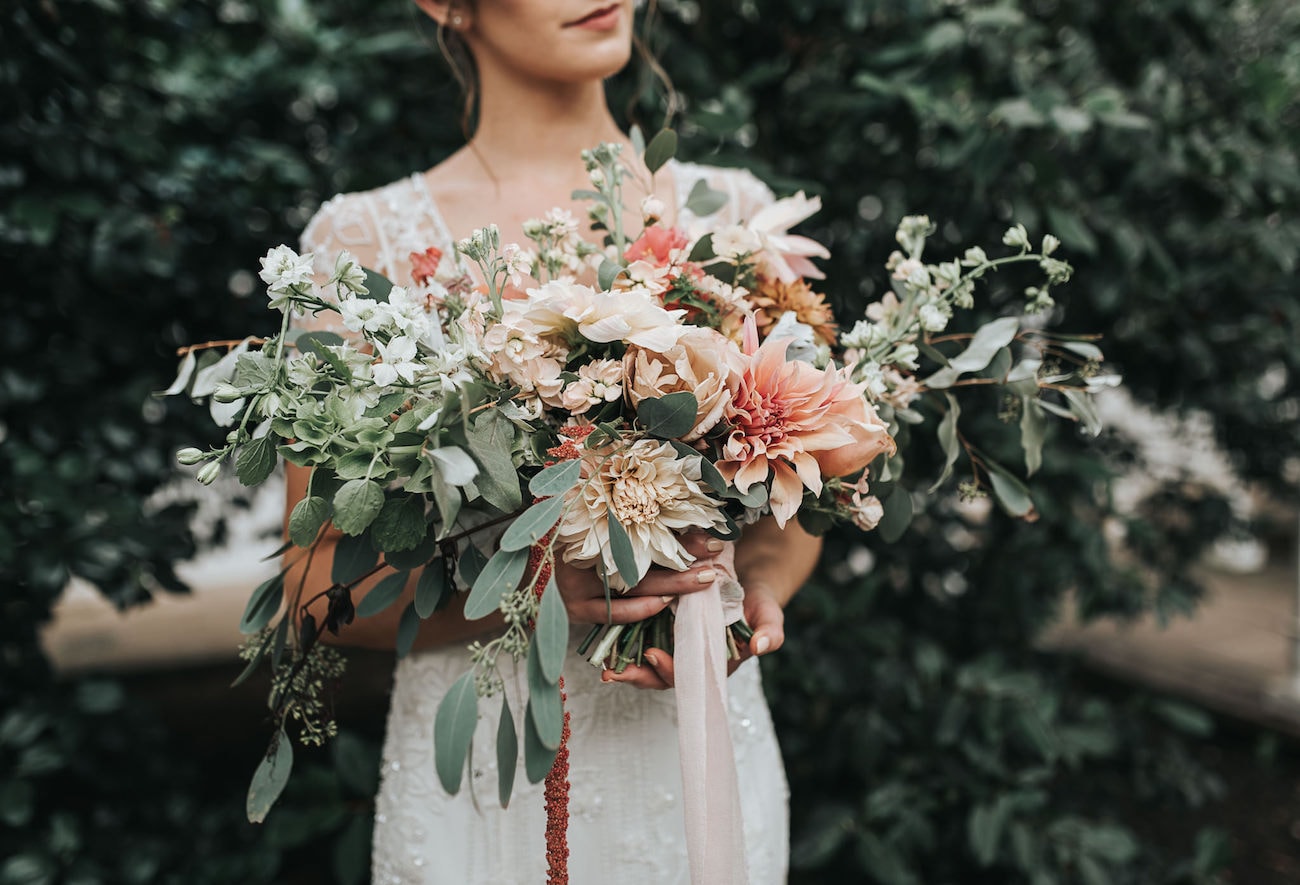 Fine Art Wedding Bouquet | Image: Pear & Bear Photography
