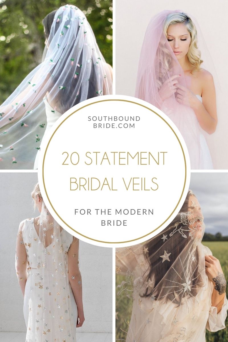 Dramatic Statement Bridal Veils | SouthBound Bride