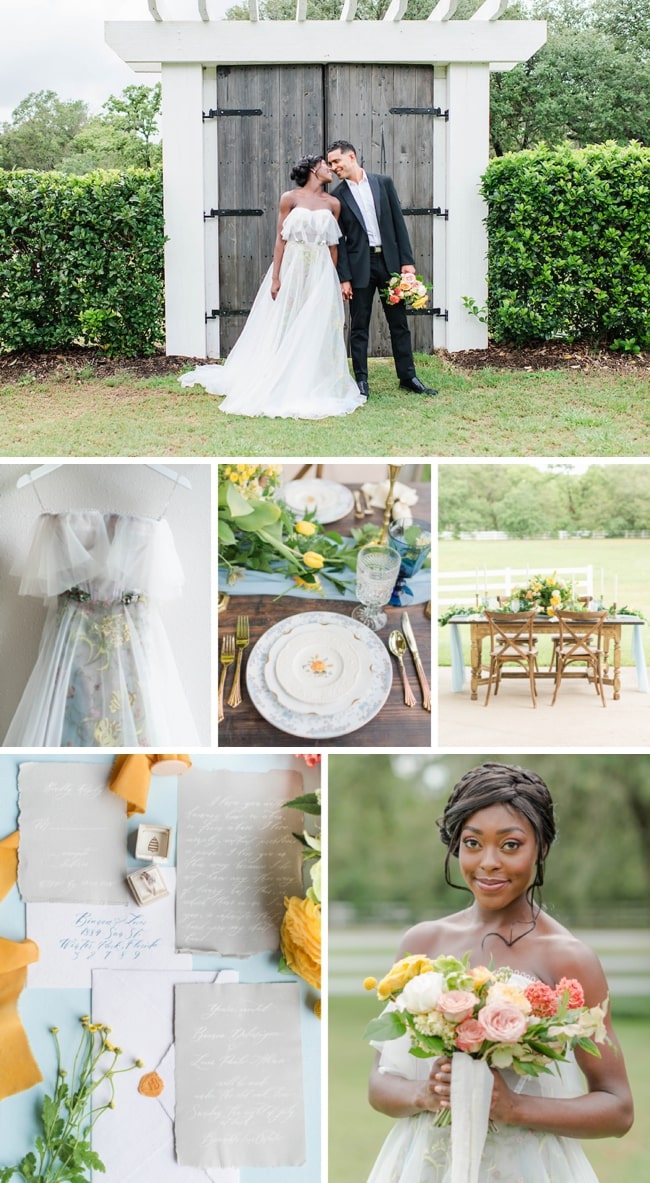 Delicate Garden Wedding Inspiration by Amy Saavedra | SouthBound Bride