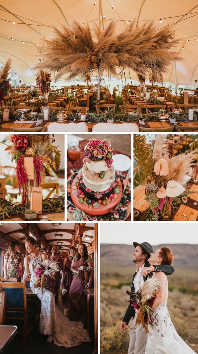 Stylish Indie Karoo Wedding in Matjiesfontein by Hewitt Wright | SouthBound Bride