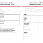 Downloadable Worksheet: Venue Planning