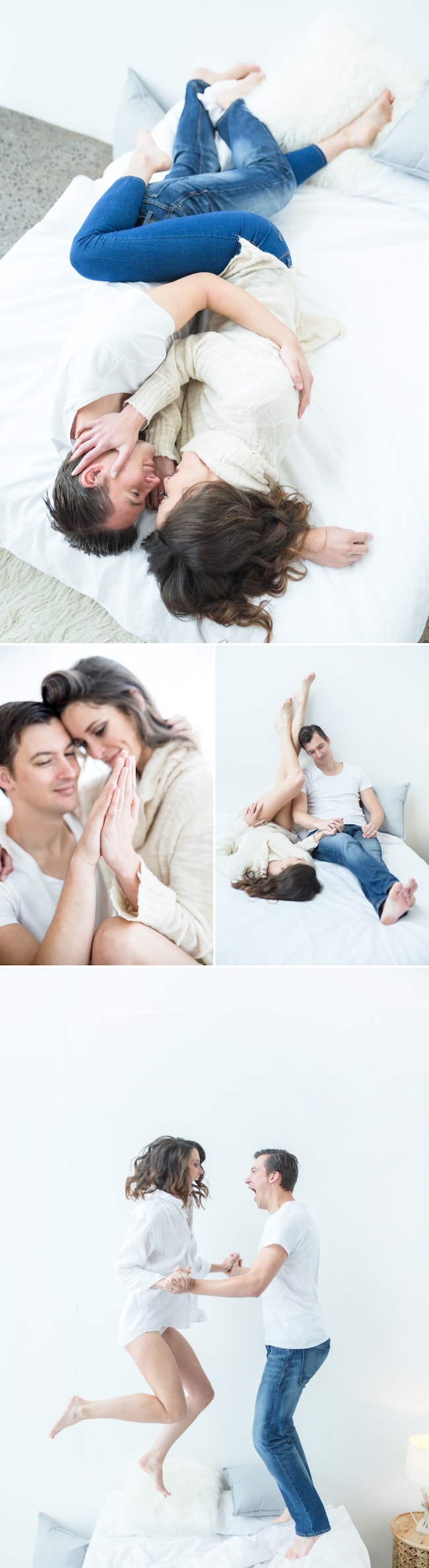 Adorable Couple's Boudoir by Samantha Jackson Photography | SouthBound Bride