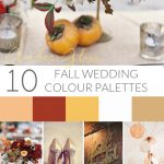 10 Autumn Wedding Colour Palettes