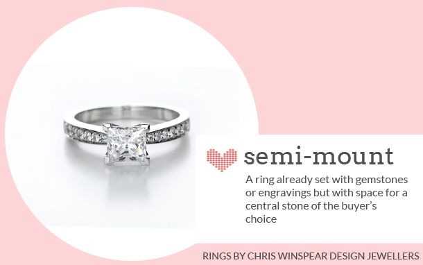 Engagement Rings-semi-mount