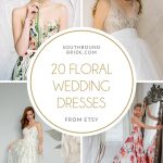 20 Blooming Gorgeous Floral Wedding Dresses