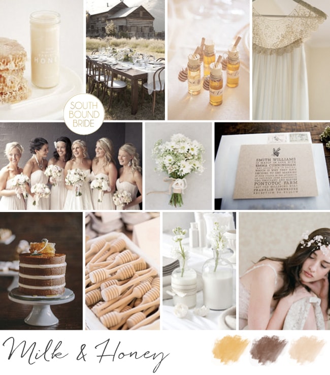 Inspiration Board: Milk & Honey