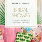 Tropical Themed Bridal Shower Invitations & Ideas